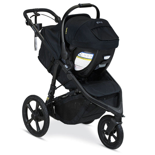 BOB Wayfinder Travel System, Infant Car Seat and Stroller Combo ClickTight in Nightfall