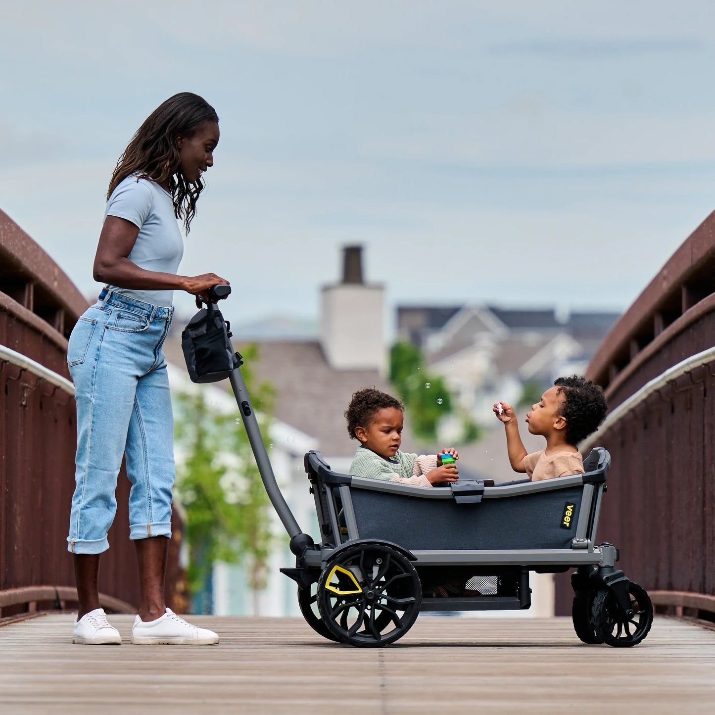 Veer Cruiser City / City XL Wagon with Canopy and Sidewalls