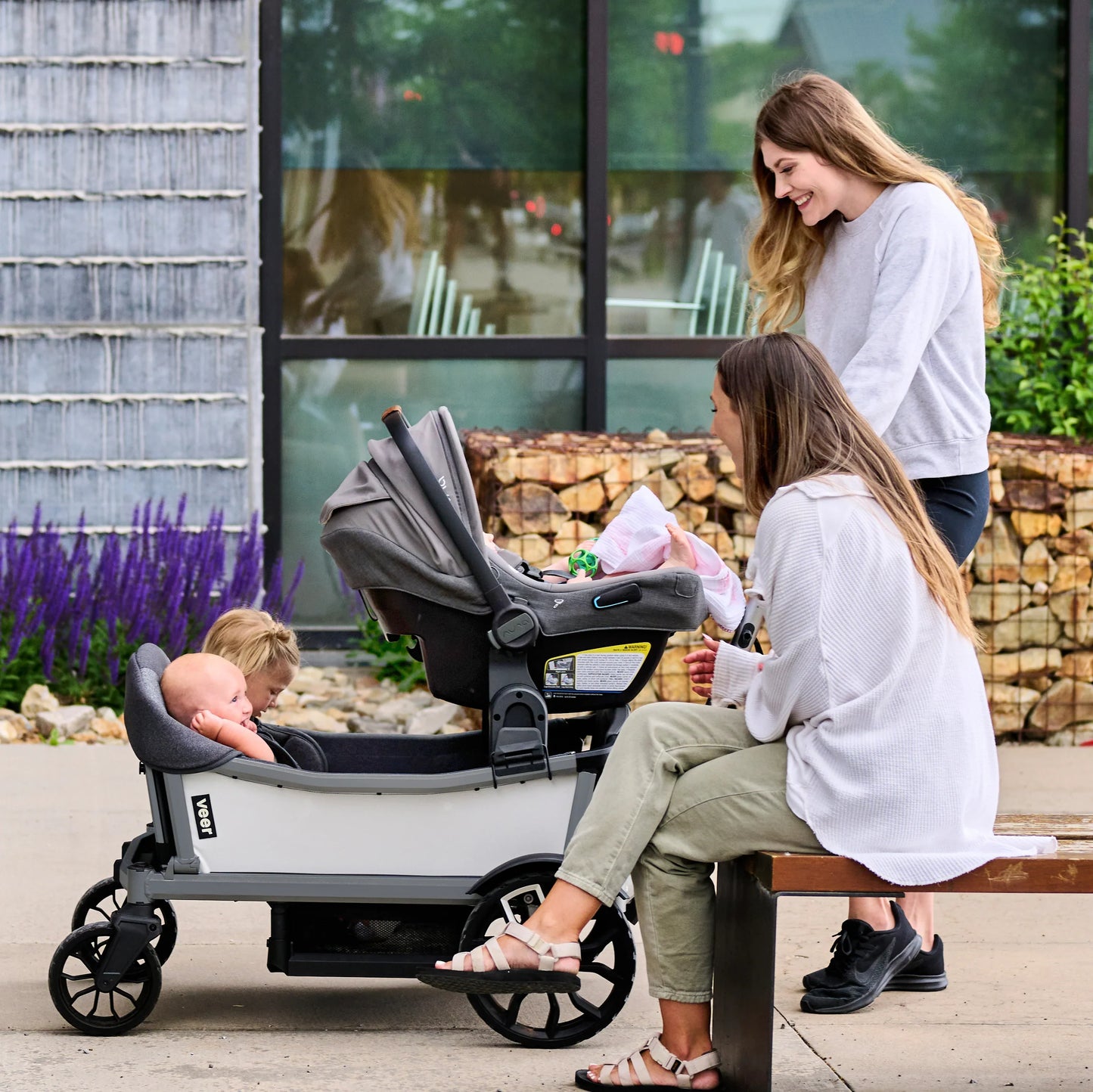 Veer Cruiser City / City XL Wagon with Canopy and Sidewalls