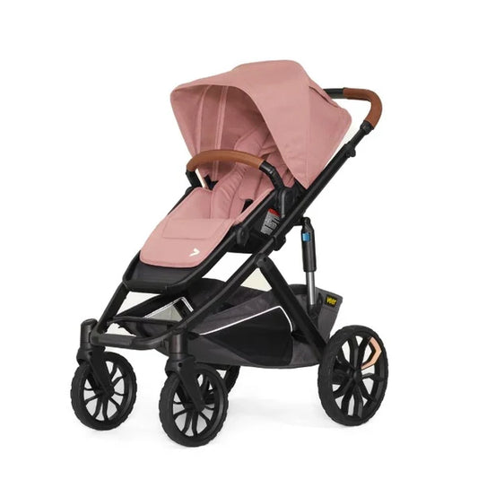 Veer Switch & Roll Leather Kit Stroller (Switchback Seat & Roll Frame, Leather Grips for Handle and Armbar)