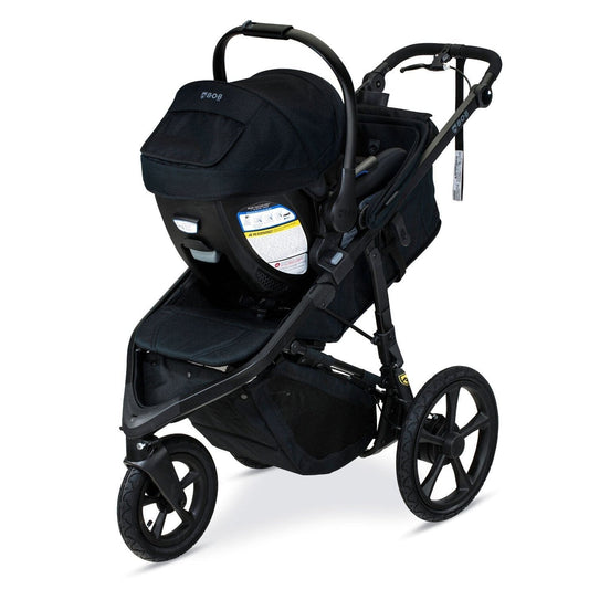 BOB Wayfinder Travel System, Infant Car Seat and Stroller Combo ClickTight in Nightfall