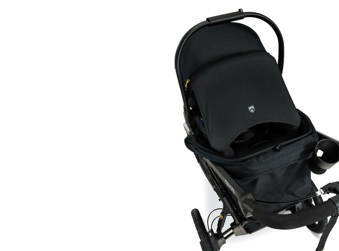 BOB Wayfinder Travel System, Infant Car Seat and Stroller Combo ClickTight in Nightfall